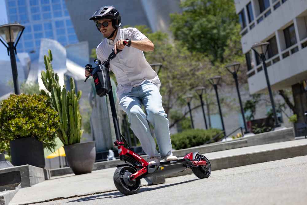 Riding in Comfort Electric Scooters with Seats for Adults