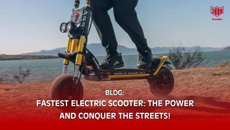 Fastest Electric Scooter: the Power and Conquer the Streets!